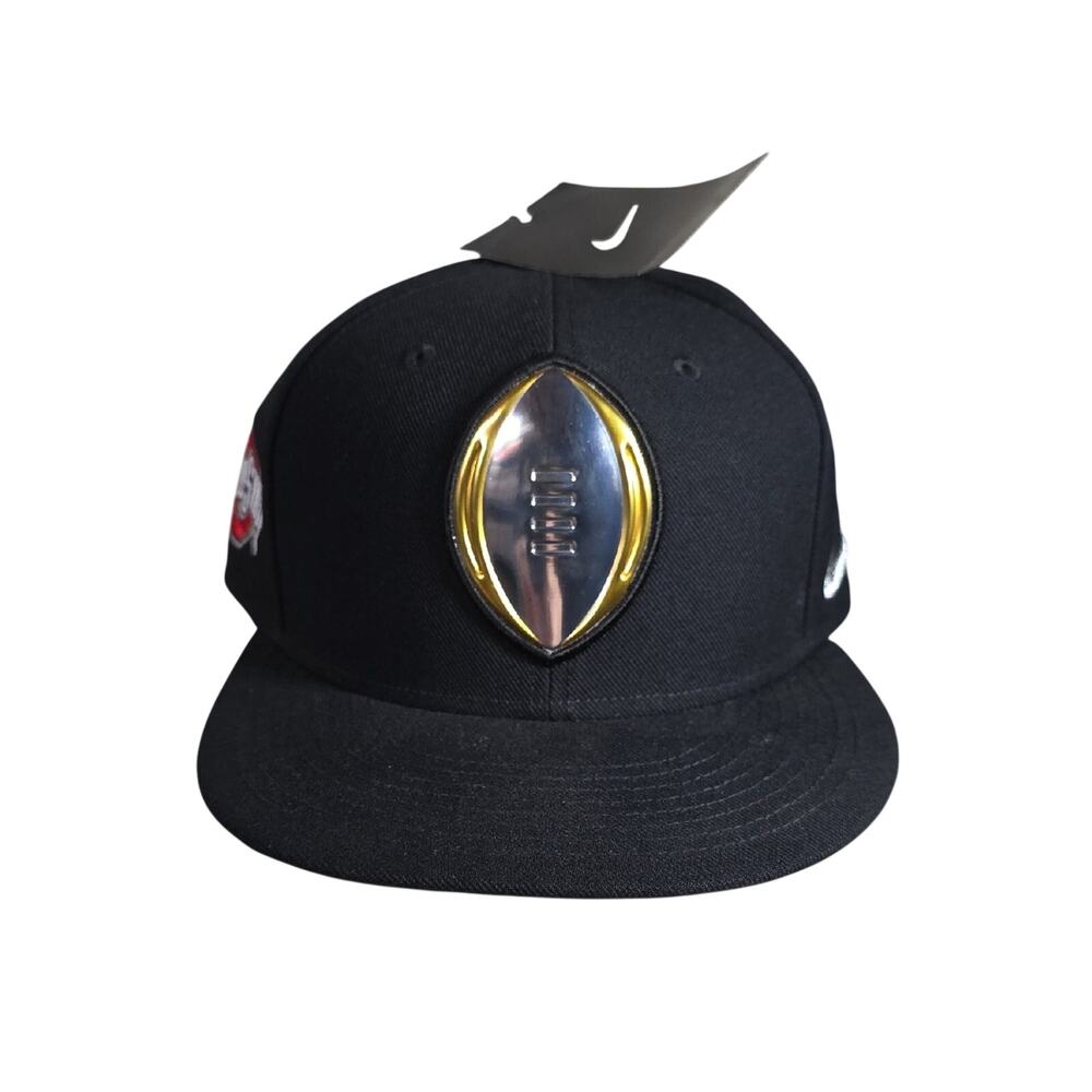 Nike Ohio State Buckeyes National Champs Black Hat NWT